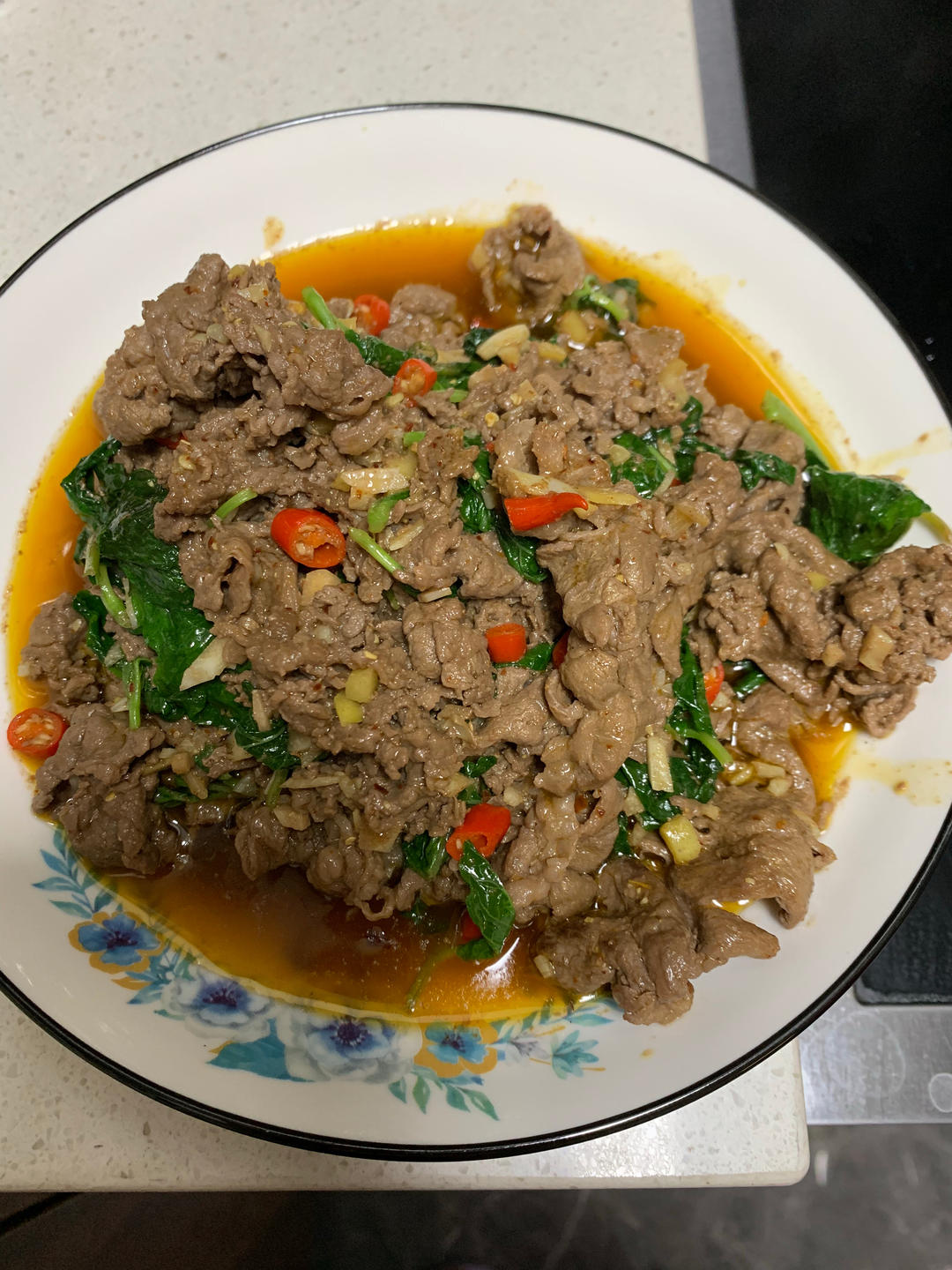 傣味薄荷牛肉(云南味道)