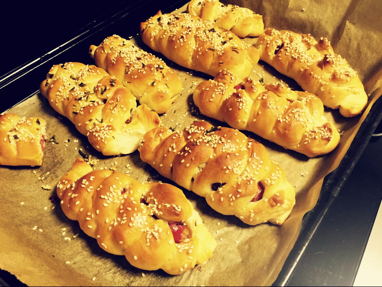 台湾风味香肠面包