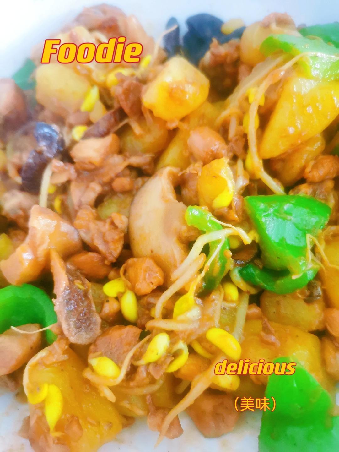 外卖第一名，简单在家做|黄焖鸡米饭