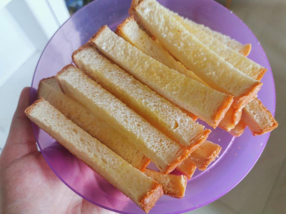 比吐司还好吃的烤吐司边