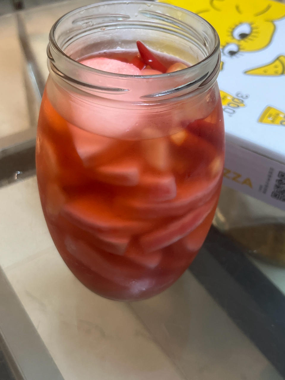 红醋泡萝卜