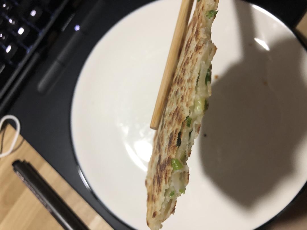 葱油饼（饺子皮版）