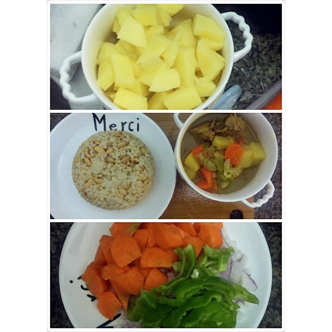 土豆咖喱鸡翅