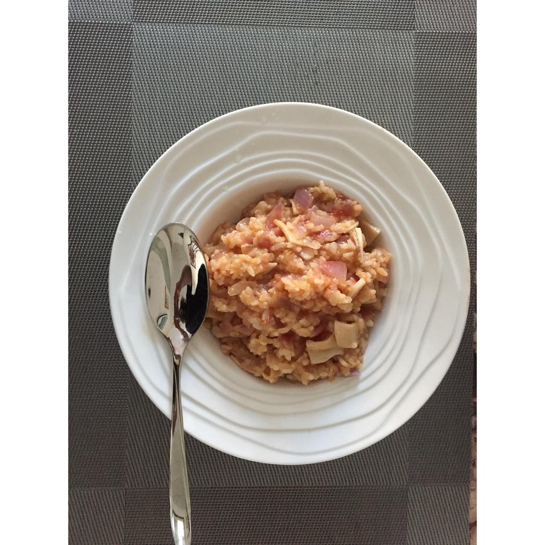 杏鲍菇Risotto