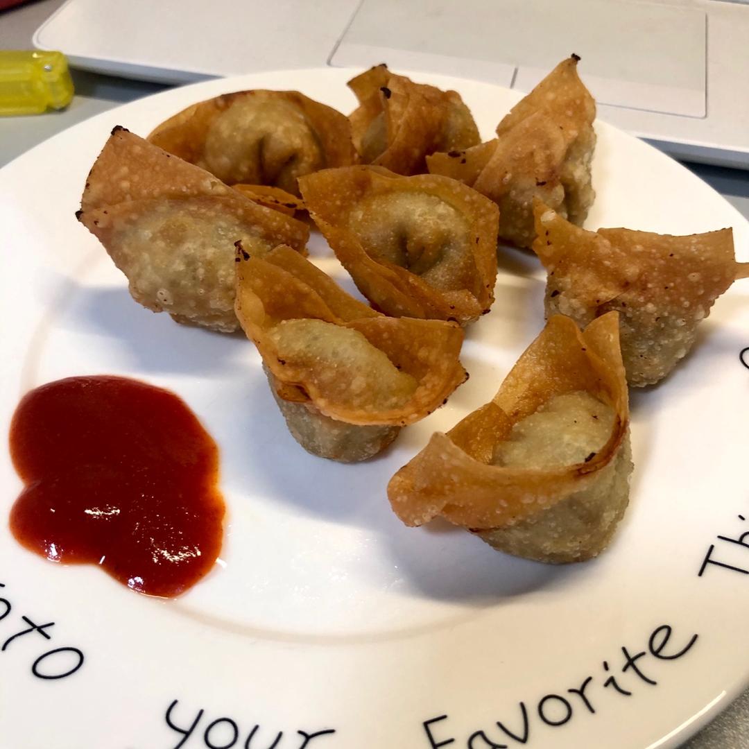 馄饨（两种包法）