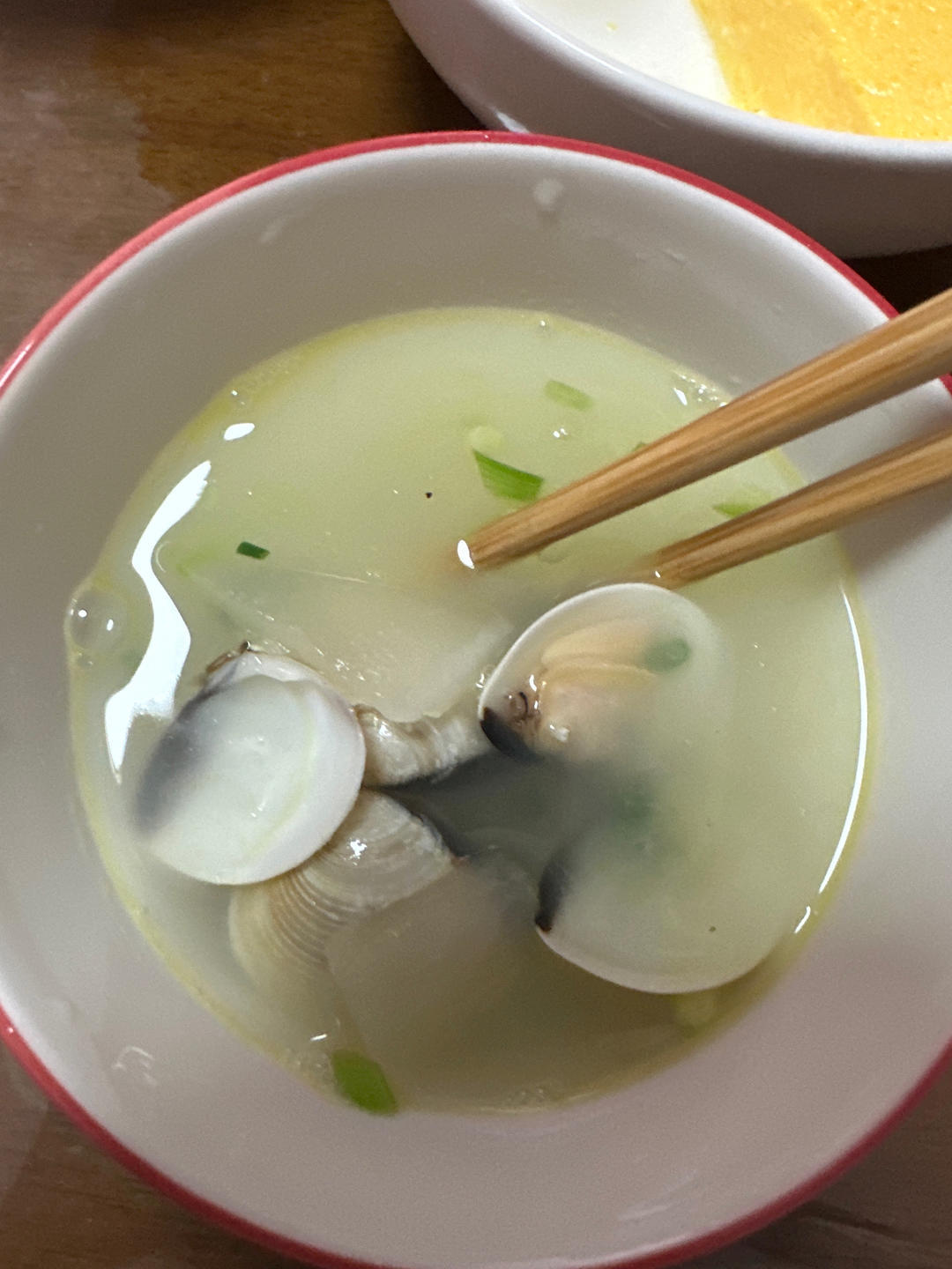 白贝冬瓜鲜味汤