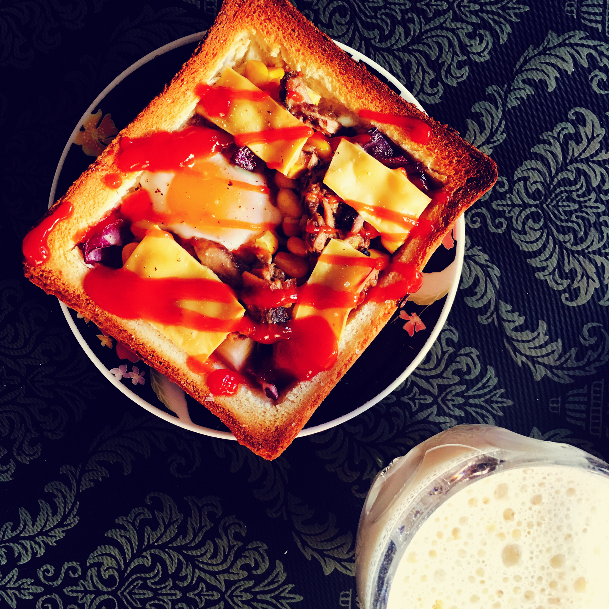 烤土司(快手早餐)