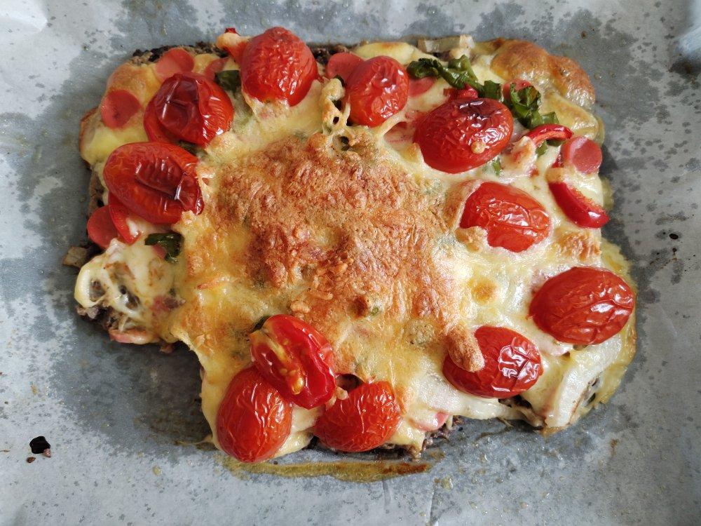 剩米饭的华丽转身-米饭披萨