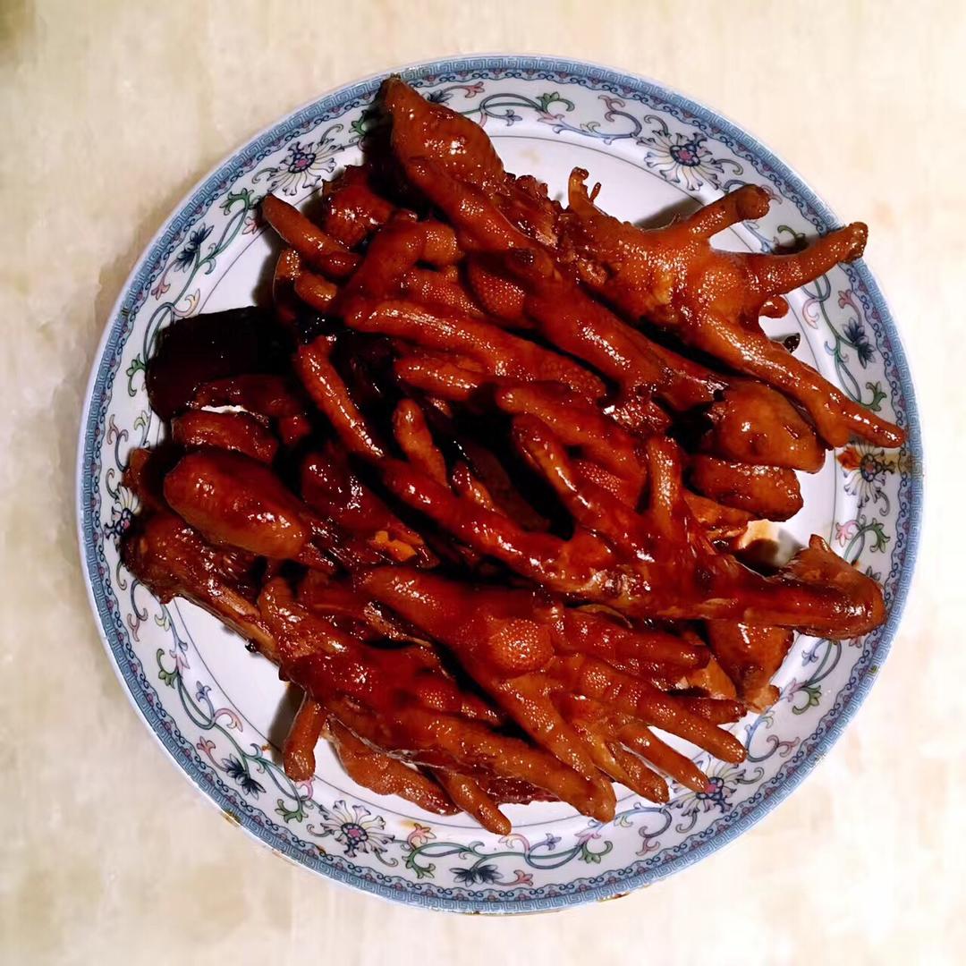 秘制红烧鸡爪