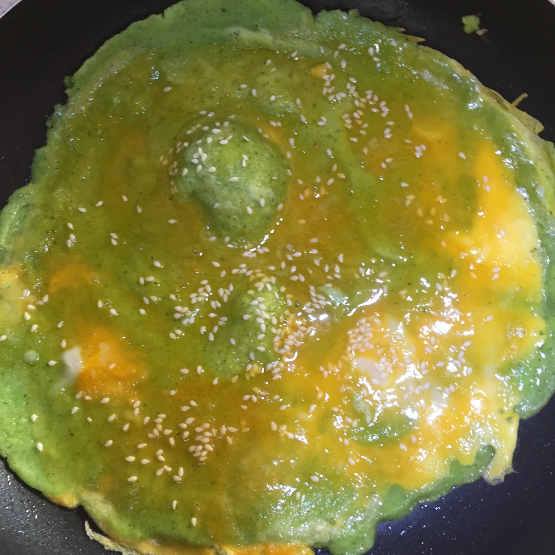 黄瓜鸡蛋早餐饼