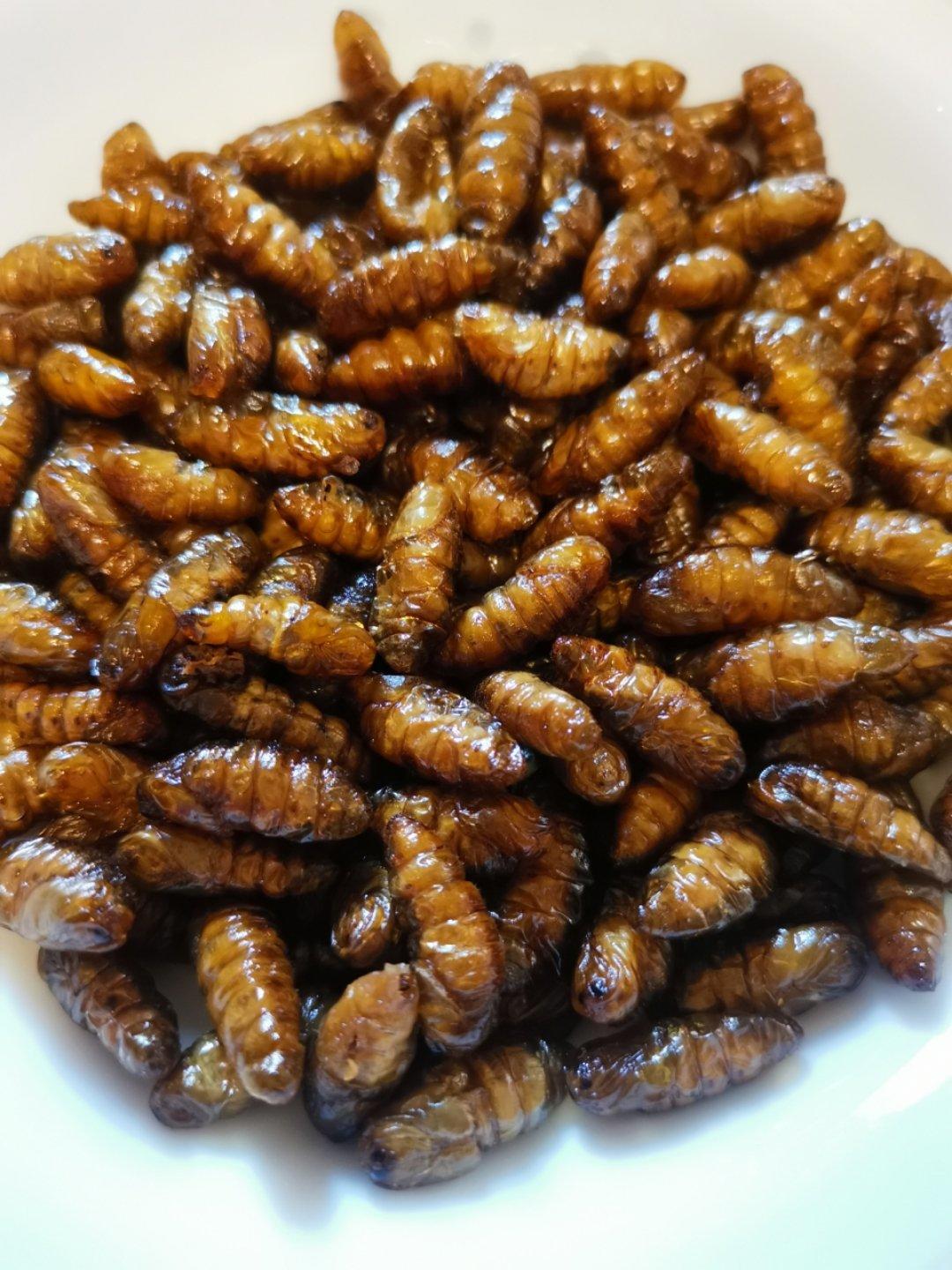 干煸蚕蛹