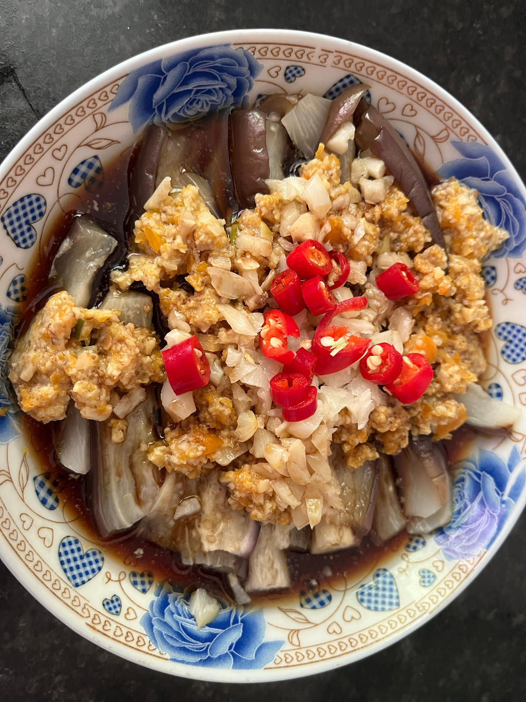 蒜香蒸茄子