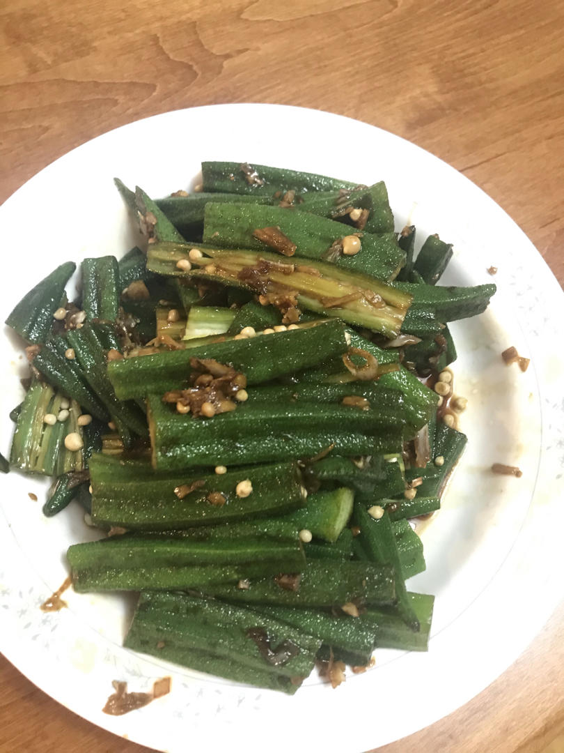 蒜蓉秋葵