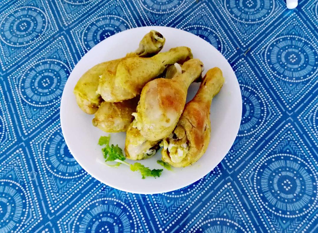 古法盐焗鸡腿的做法
