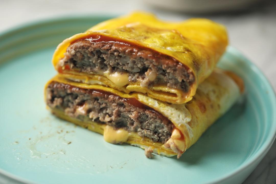 简便好吃牛肉鸡蛋饼🥞