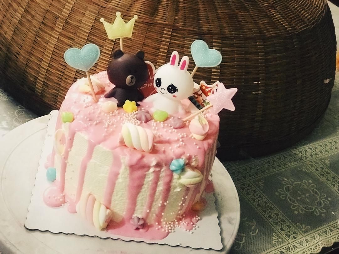 简单快手又美丽的芝士淋面