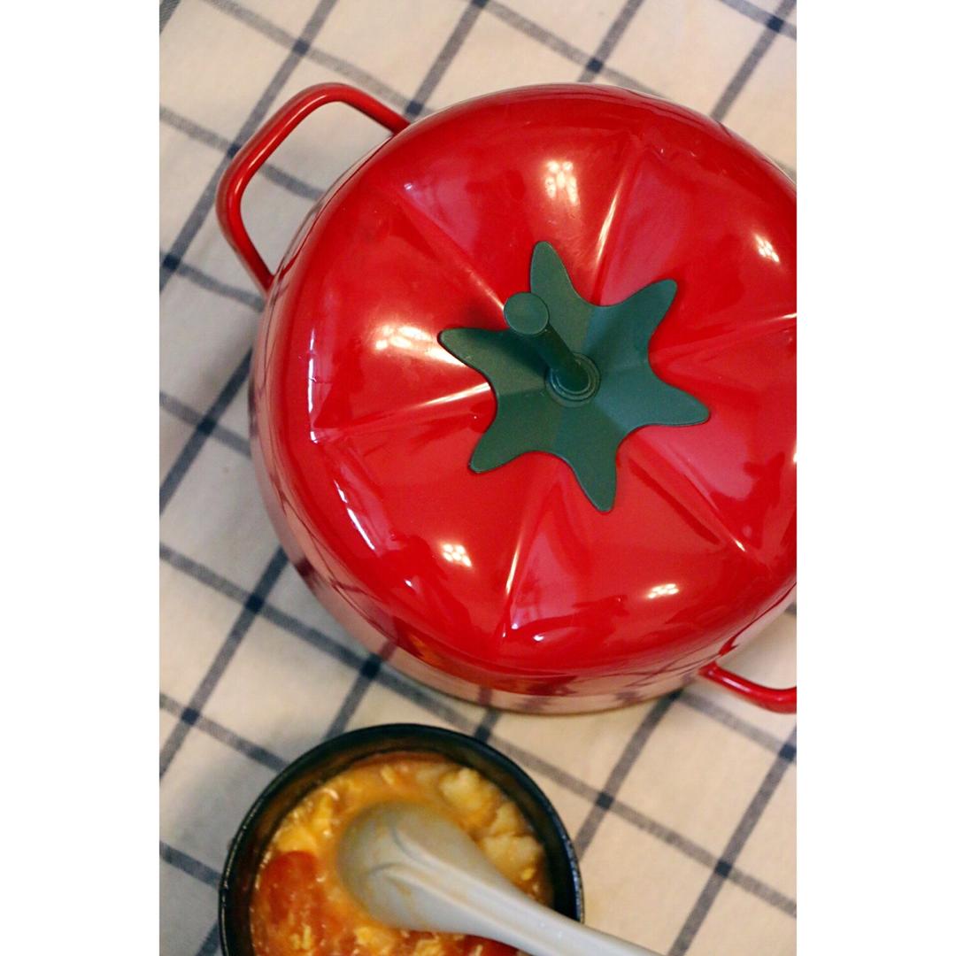 西红柿鸡蛋疙瘩汤