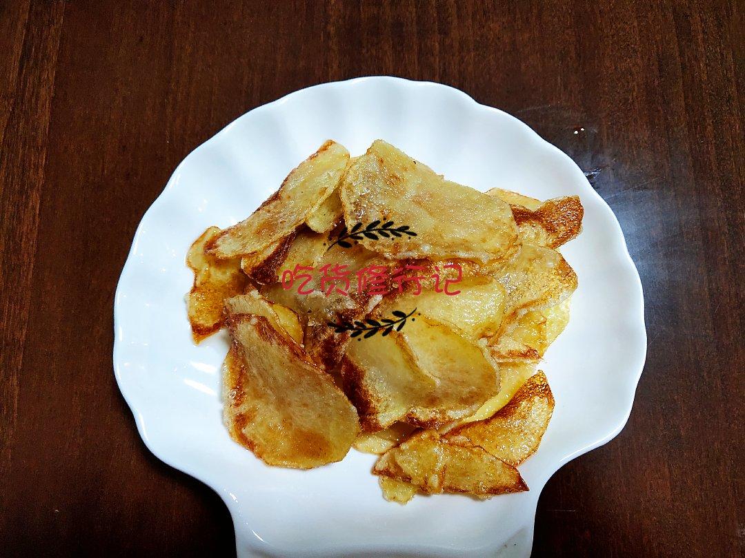 自制炸薯片，学会以后再也没买过薯片