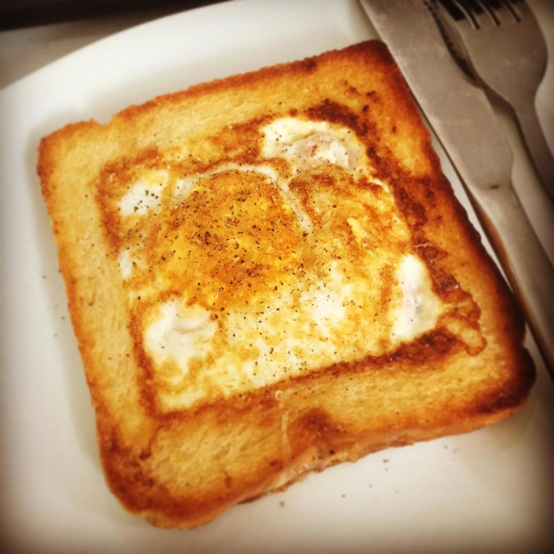 太阳吐司蛋的做法