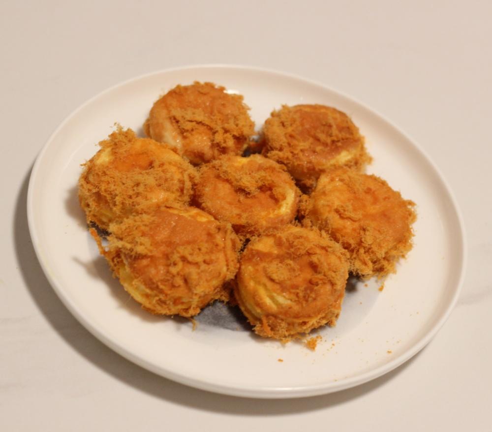 朋友都说比鲍师傅好吃的海苔肉松小贝