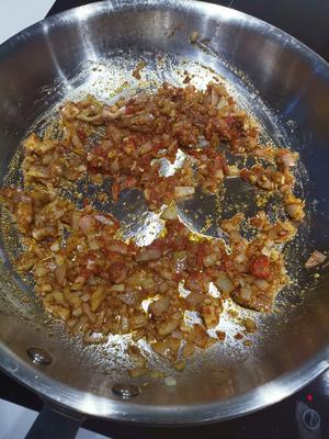 印度素咖喱 - 茄子/红薯/豆角 Indian Vegetable Curry的做法 步骤1