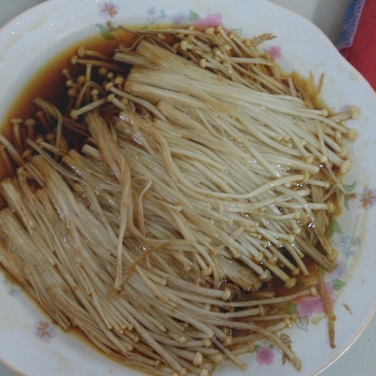 油泼金针菇
