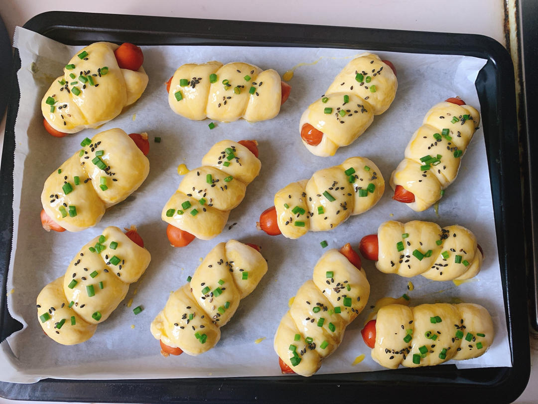 芝士热狗面包（专门花六千学费学的方子）