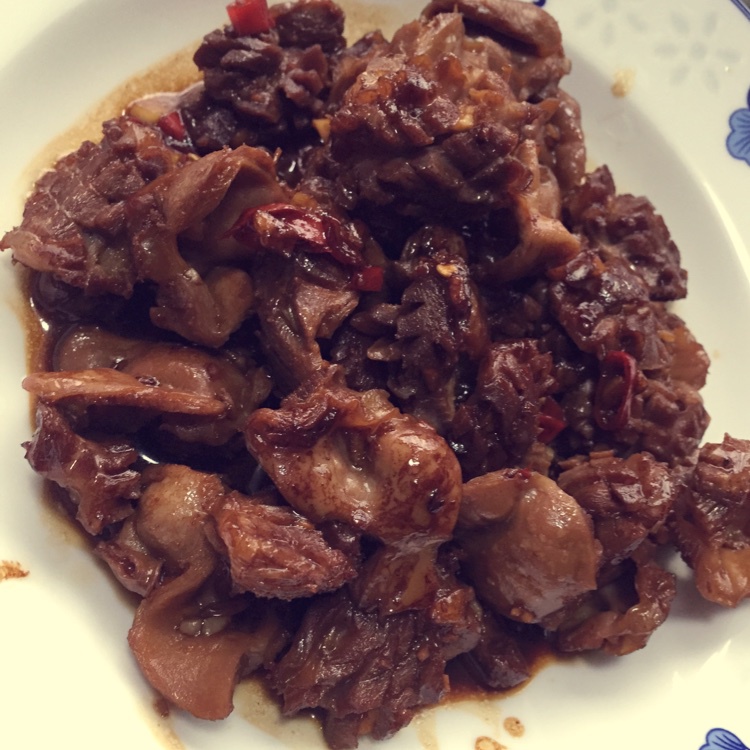 小米椒爆鸡胗