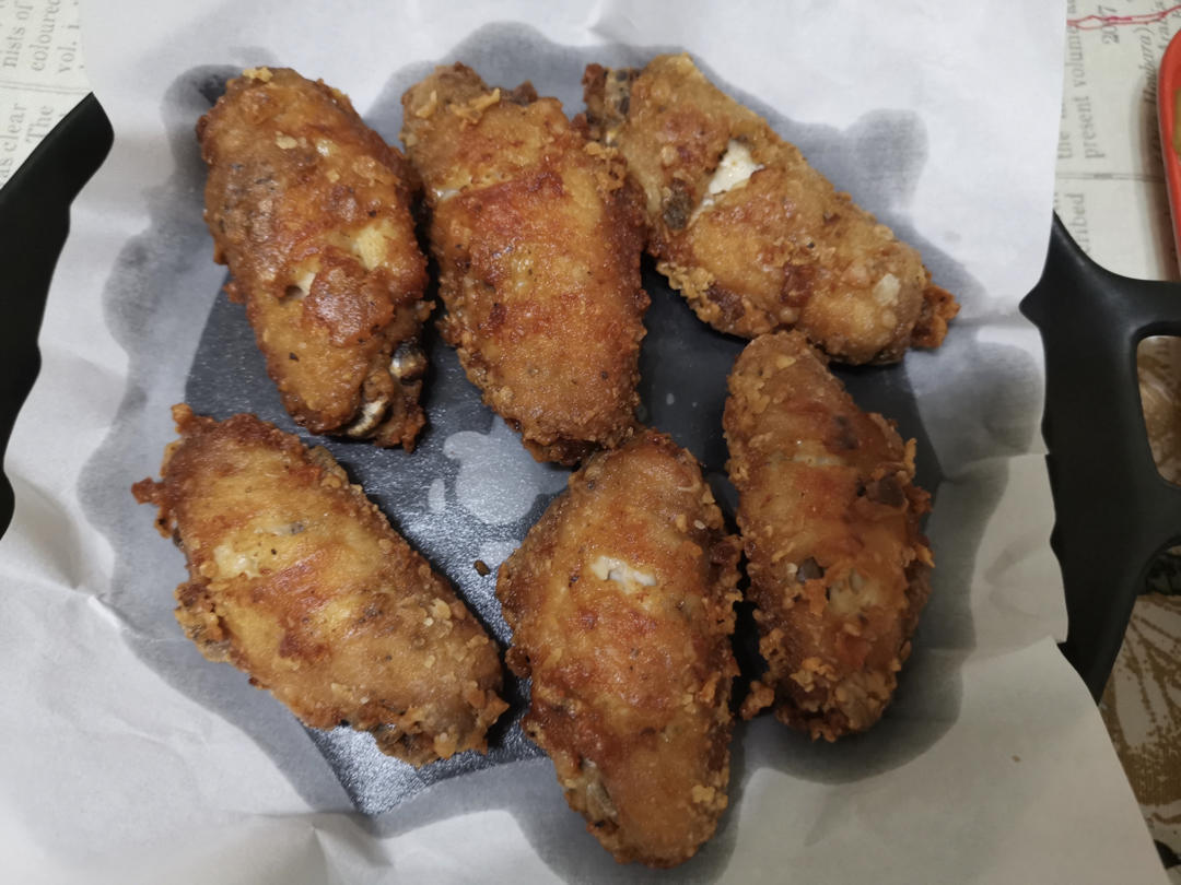 蒜香炸鸡翅
