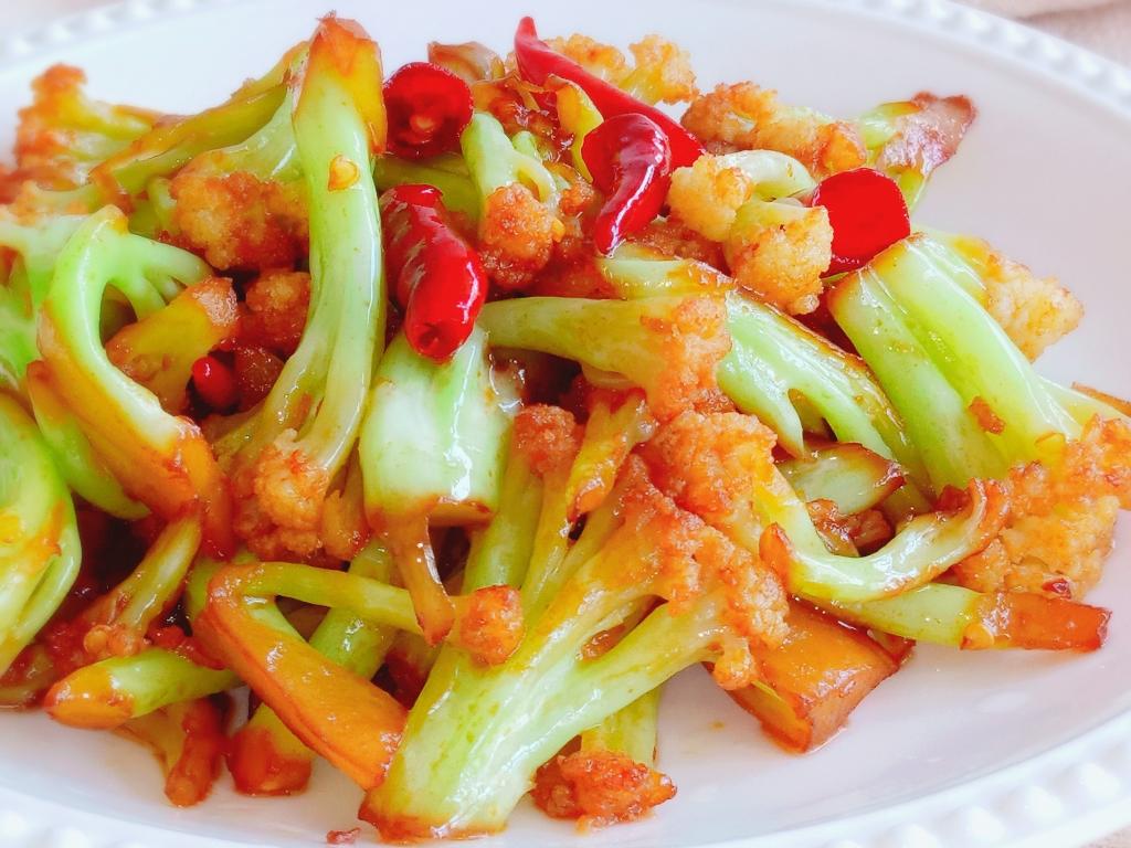 干煸花菜的做法