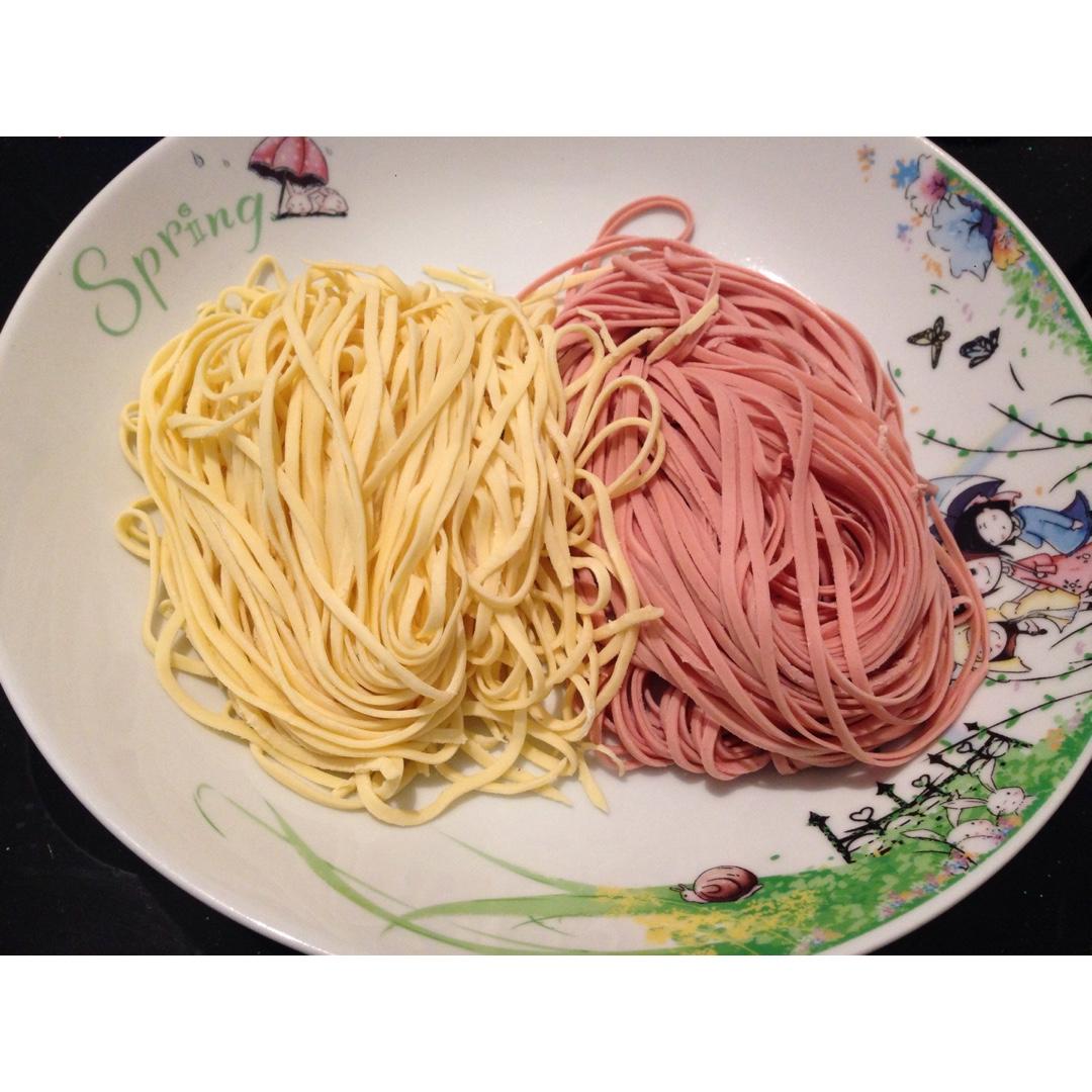 彩色面 有机面 蔬菜面 手工面 女侠森森