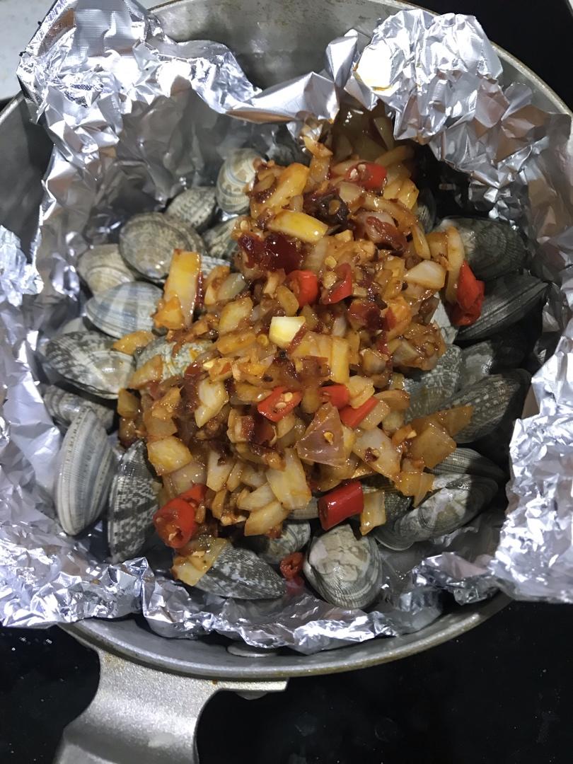 宵夜必点的锡纸花甲