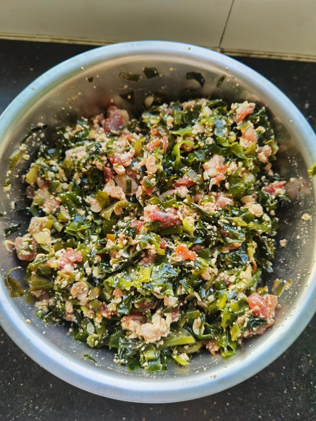 超美味海带猪肉包子