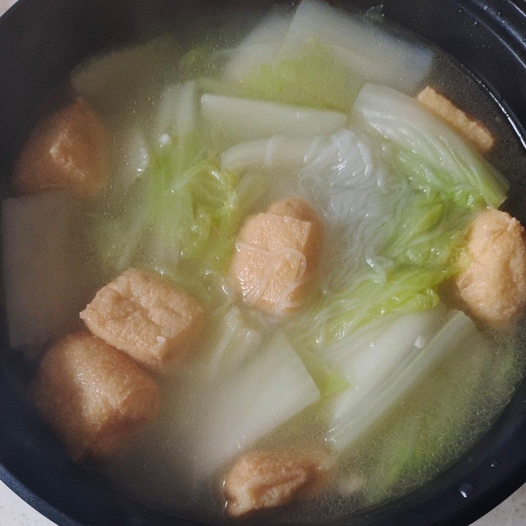 白菜粉丝汤
