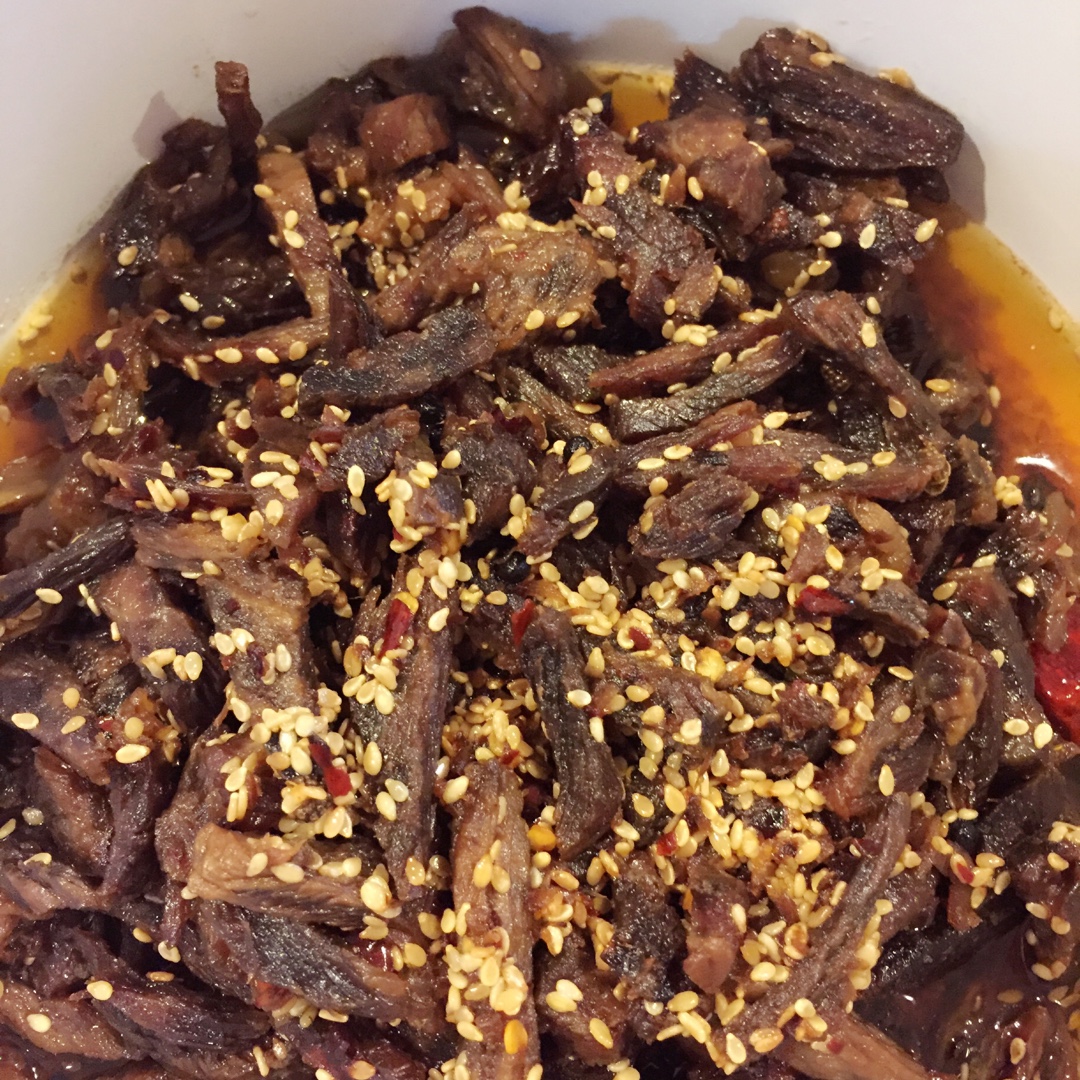 麻辣牛肉干