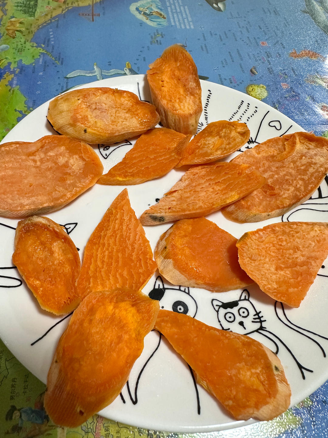 蜂蜜烤红薯片