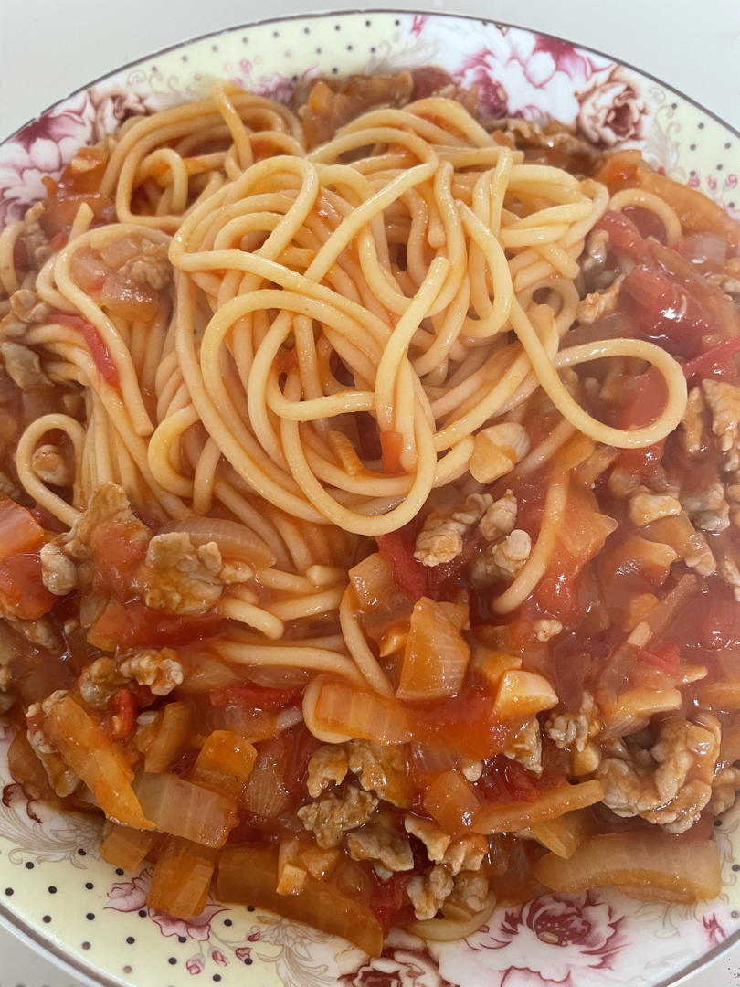 番茄肉酱意面