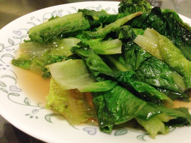 蚝油生菜