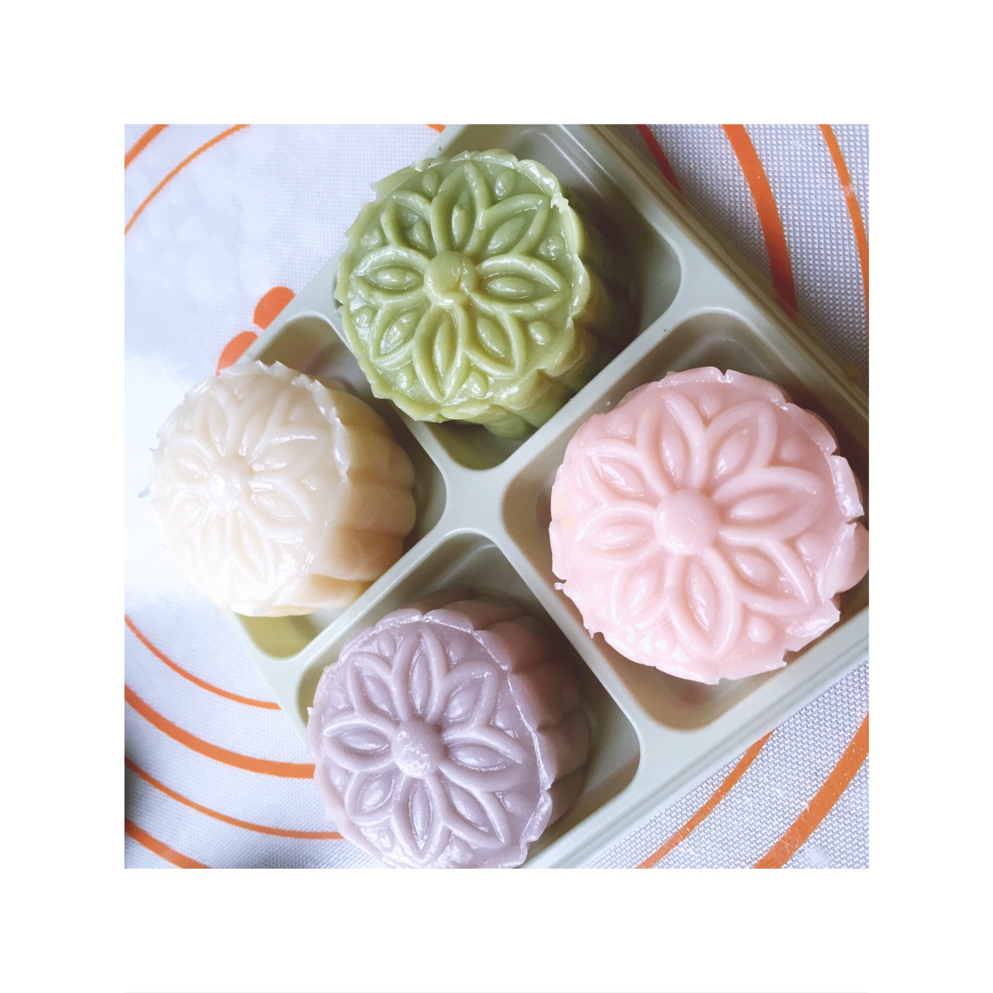 《Tinrry下午茶》冰皮月饼（奶黄馅）