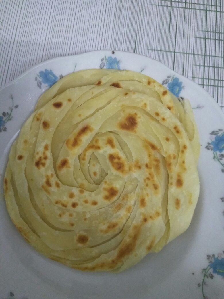 葱花手抓饼