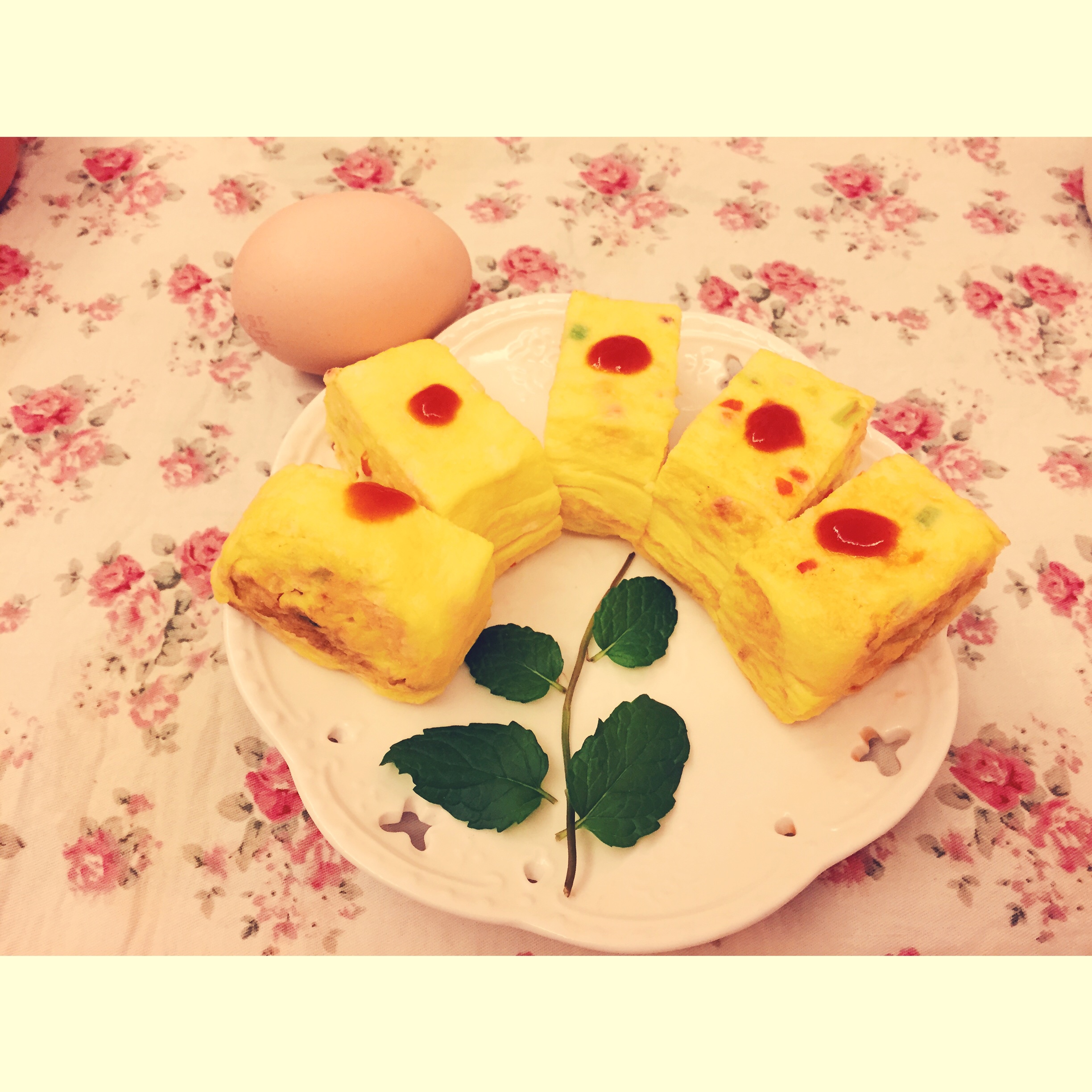 葱香鸡蛋烧