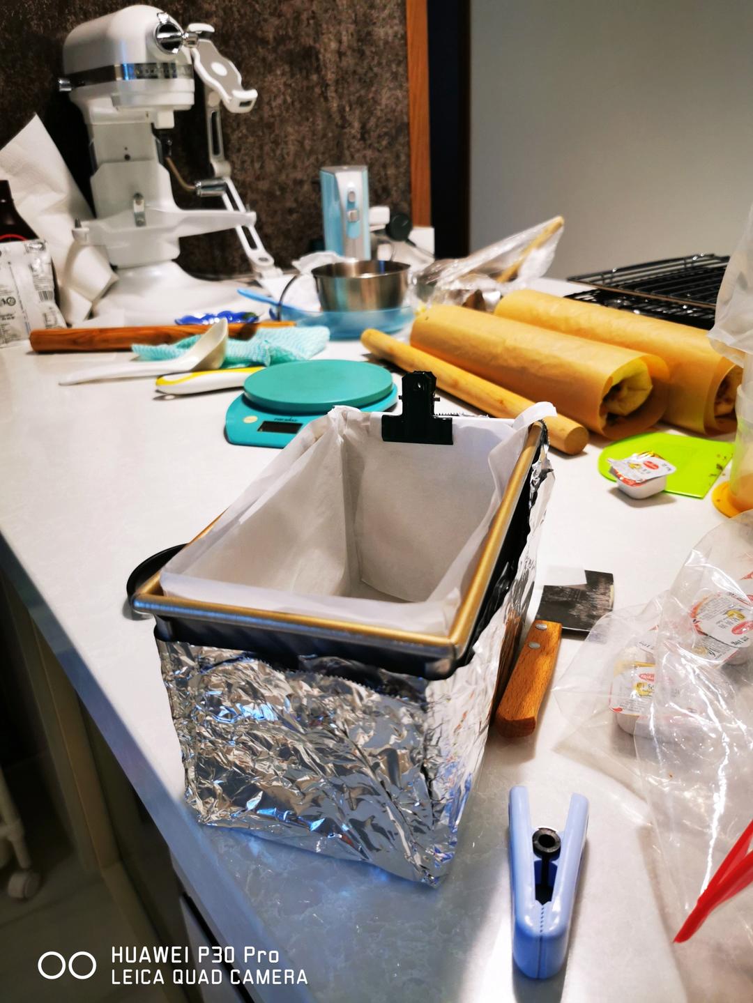 土司盒油纸裁剪