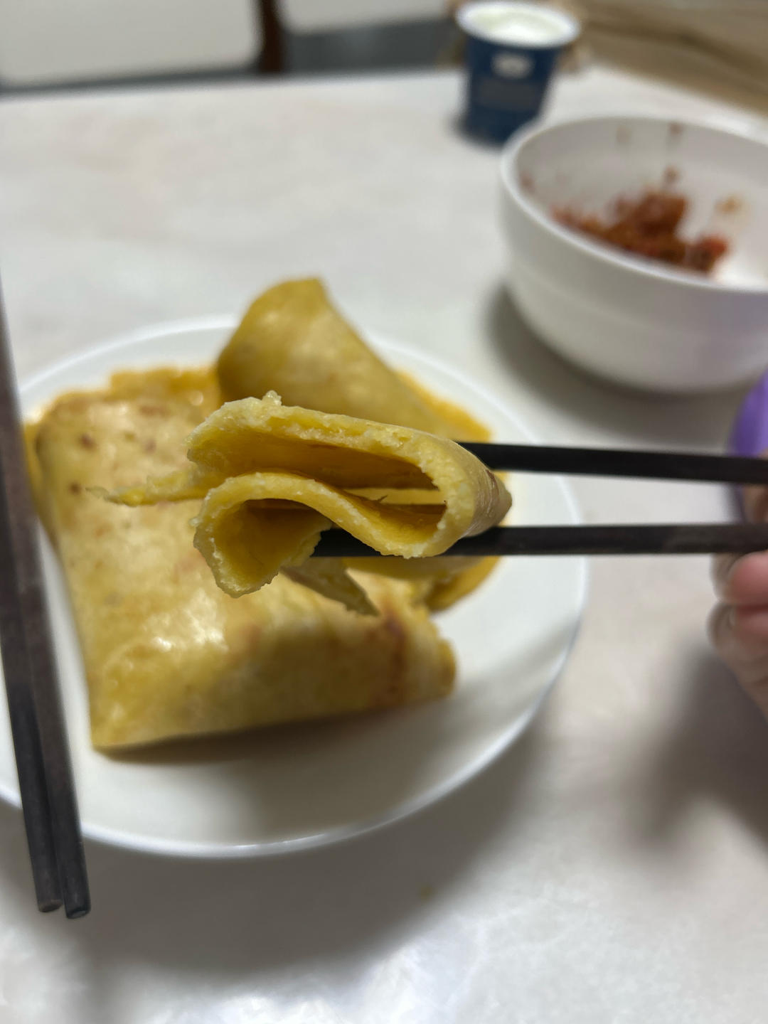 香蕉🍌薄饼，实在太好吃啦！