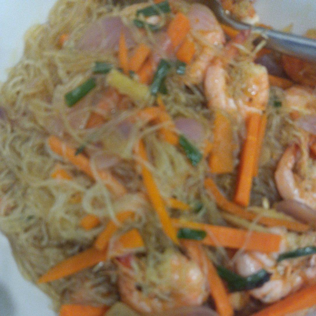 干贝鮮虾粉丝煲