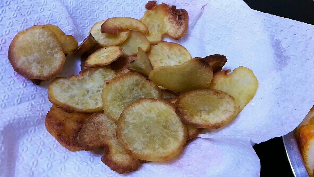 10分钟做美味零食——炸薯片