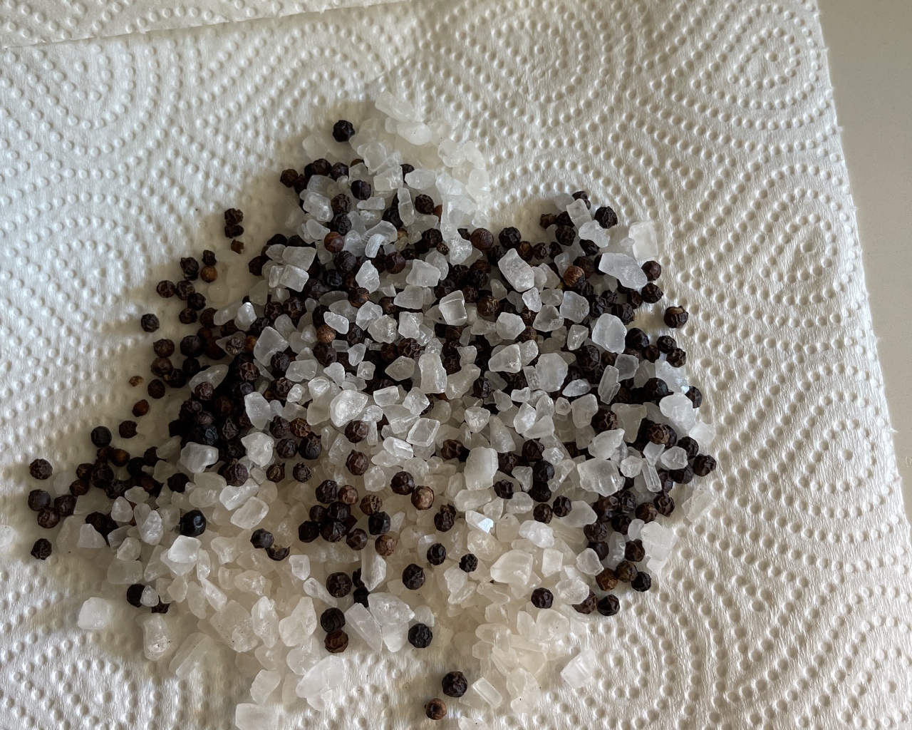 自制黑胡椒盐的做法