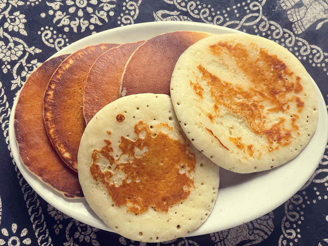 奶香松软可口的大米饼