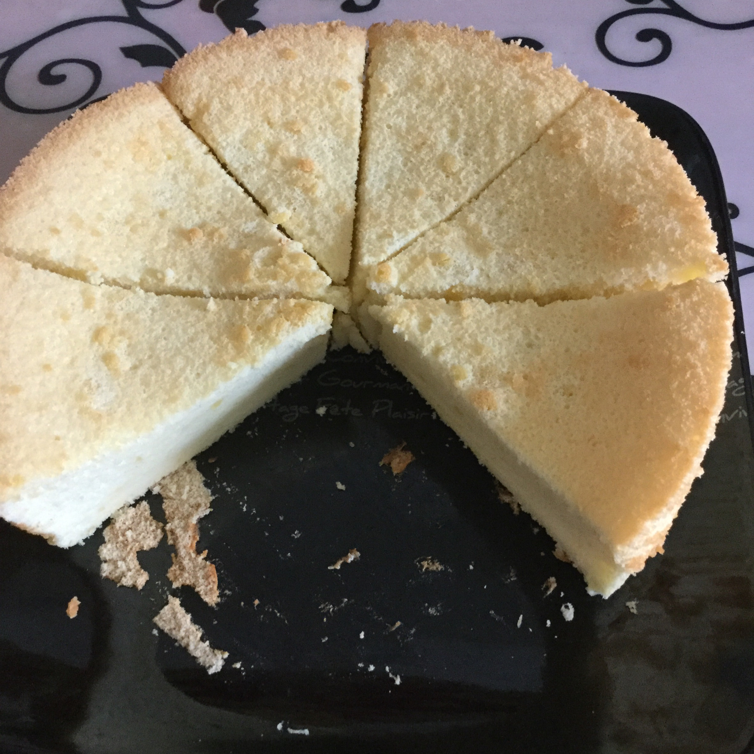 八寸戚风蛋糕