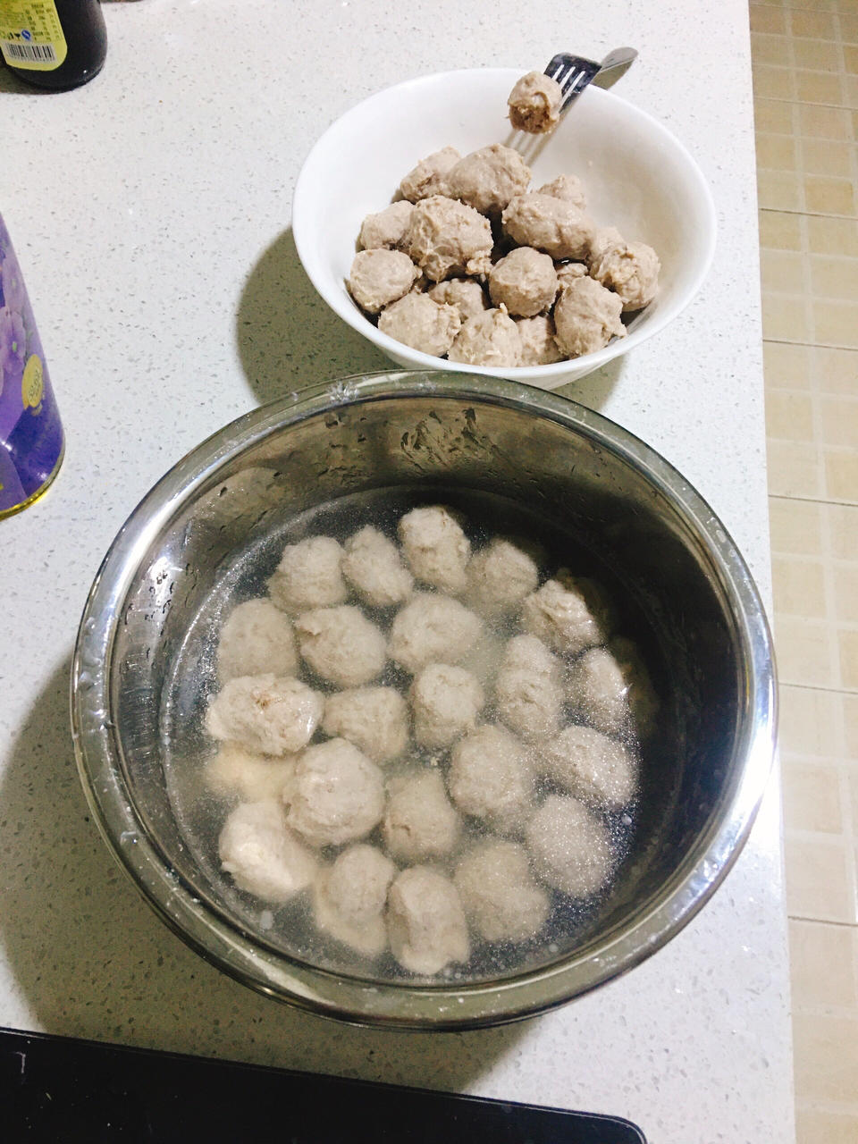 自制潮汕牛肉丸