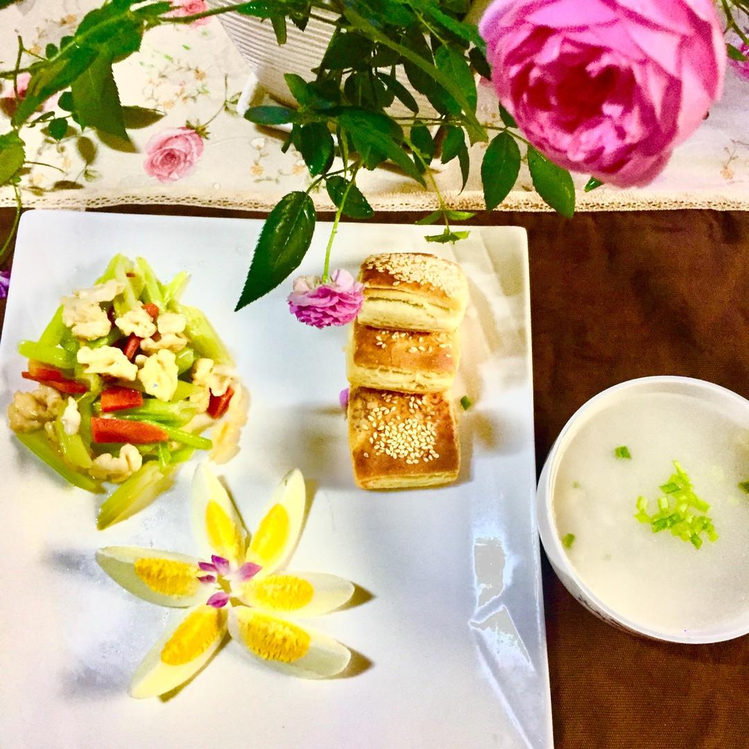 椒盐发面千层饼